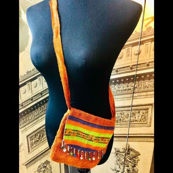 Fun handcrafted crossbody purse - Picture 1 of 2